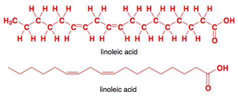 Introductory Structures Linoleic acid