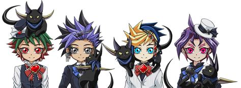 Yuya Sakaki, Yuto, Yugo and Yuri 🐲 Yugioh Arc-v Yugioh Go, Yu-gi-oh Arc V, V Collection, Anime ...