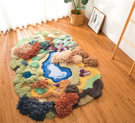 These Super Cute 'Little Forest' 3D Rugs Are The Ultimate Playroom Rug