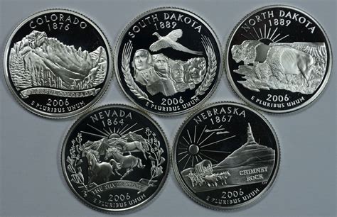 2006 S State quarters silver proof set - State Quarters (1999-2008)