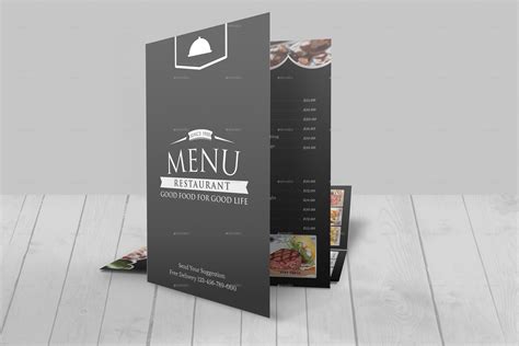 Modern Restaurant Menu Design