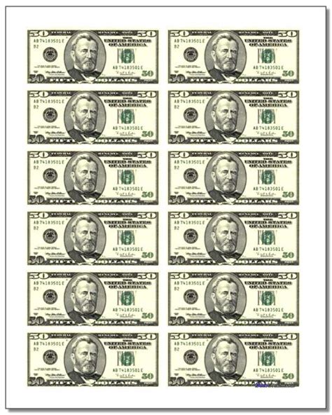 $100 Fake Money Printable