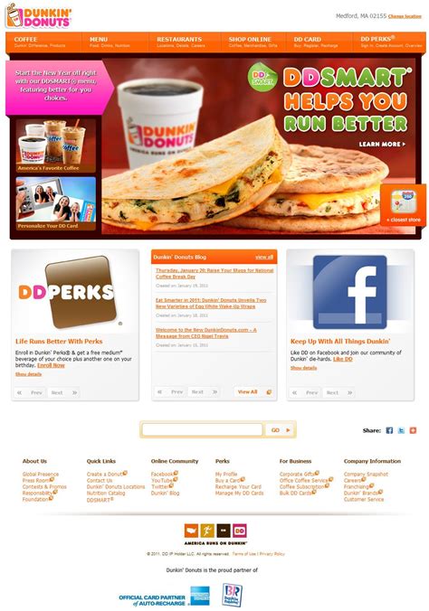 Dunkin' Donuts | Dunkin donuts, Dunkin, Menu restaurant