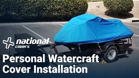 Personal Watercraft Boat Cover Installation | National Covers - YouTube