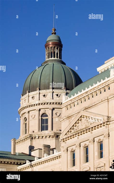 Indiana State Capitol, Indianapolis, Indiana, USA Stock Photo - Alamy