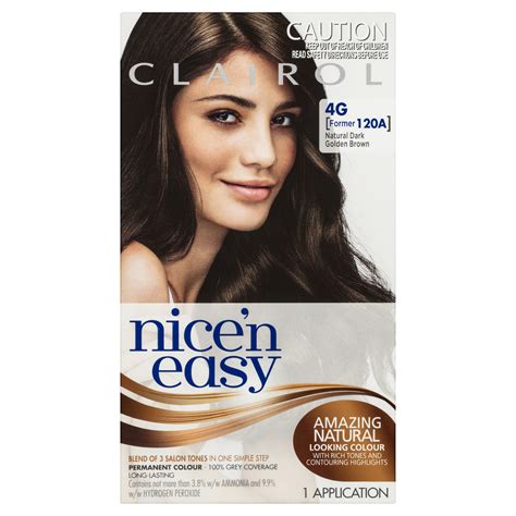 Clairol Nice'n Easy 4G Natural Dark Golden Brown