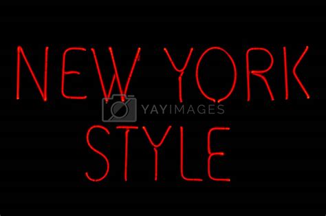 New York Style Neon Sign by bbourdages Vectors & Illustrations Free download - Yayimages