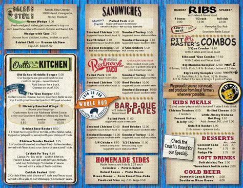 Martin's BBQ Joint Menu, Menu for Martin's BBQ Joint, Morgantown, Morgantown - Zomato United States