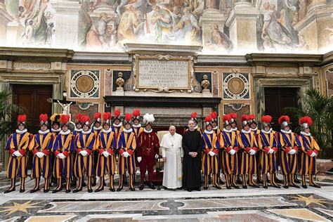 Every Moment is A Chance to Live The Gospel, Pope Tells New Swiss Guards - The Tablet