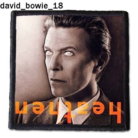 David Bowie 18 - Small Printed Patch - King Of Patches