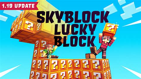 Skyblock Lucky Block by Blocky (Minecraft Marketplace Map) - Minecraft ...