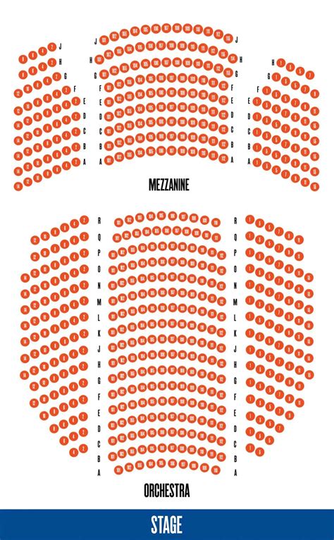 The Hayes Theater Seating Chart by Second Stage Theater - Issuu