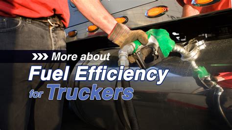 More about Fuel Efficiency for Truckers - Super Ego Holding