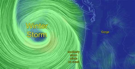 Big East winds in western Gorge created by.... - Blog.WeatherFlow.com