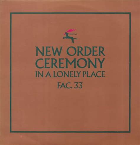 New Order Ceremony Italian 12" vinyl single (12 inch record / Maxi ...