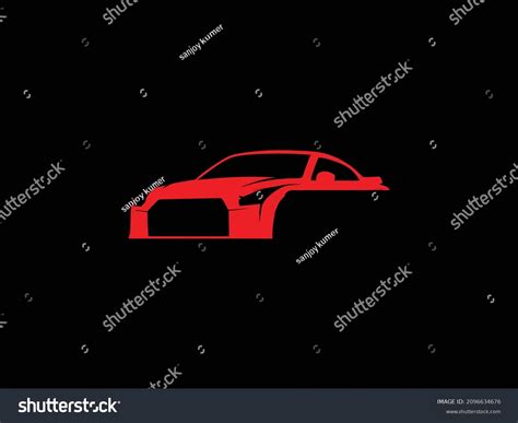 Red Car Logo Design Vector Illustration Stock Vector (Royalty Free ...