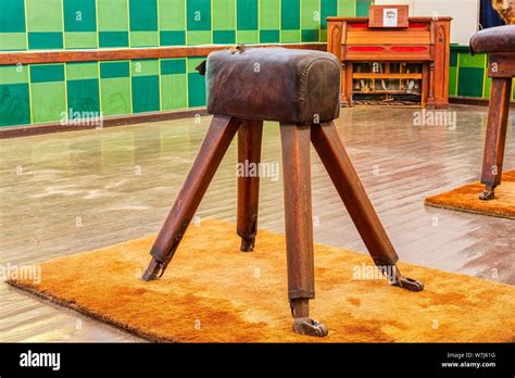 Buck, gym, Kolmanskop, Namibia Stock Photo - Alamy