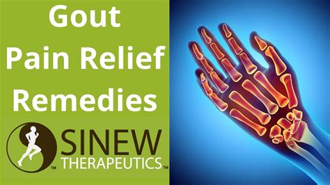 Gout Pain Relief Remedies - YouTube