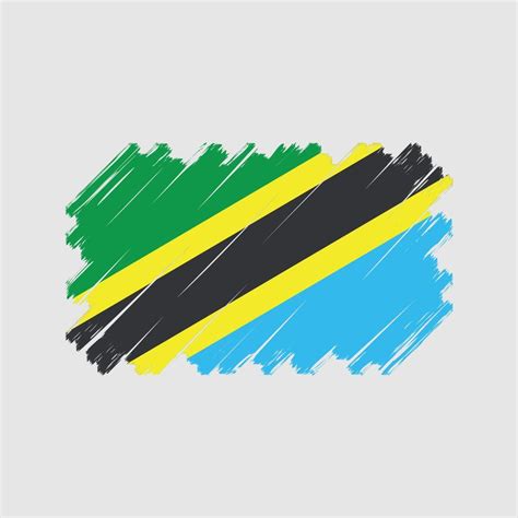 Tanzania Flag Vector. National Flag 11510277 Vector Art at Vecteezy