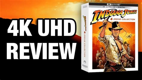 INDIANA JONES 4K ULTRAHD BLU-RAY REVIEW | DOLBY VISION HDR & DOLBY ...