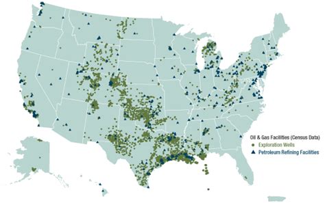 Location of U.S. Facilities | Oil and Gas | Sector Information | Sector ...