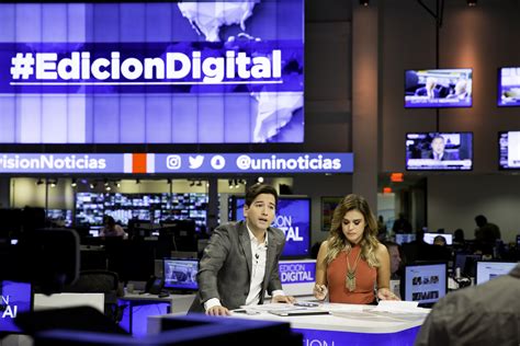 En fotos: el estreno de la Edición Digital del Noticiero Univision ...