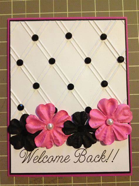 Welcome Back Card Printable