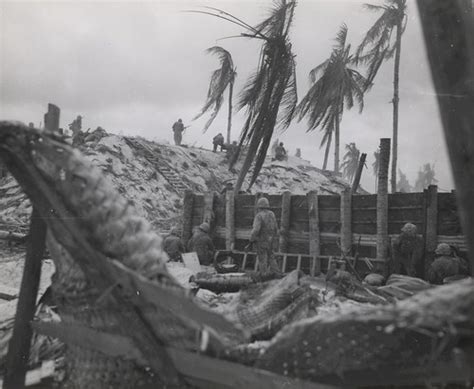 Marines Swarm an Enbankment, Tarawa, November 1943 | Flickr