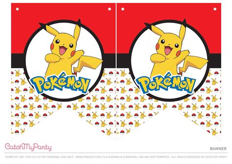 Download These FREE Pokemon Printables NOW! | Catch My Party