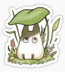 Chibi Totoro Stickers | Redbubble