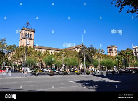 Barcelona city centre Stock Photo - Alamy