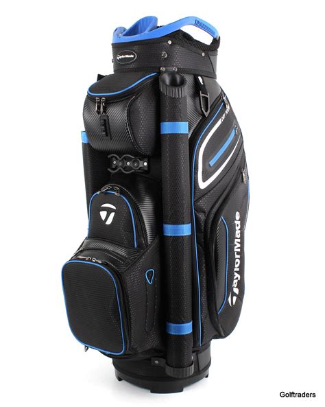 New Taylormade 2020 Premium Golf Cart Bag Black / Blue / White H2255 ...