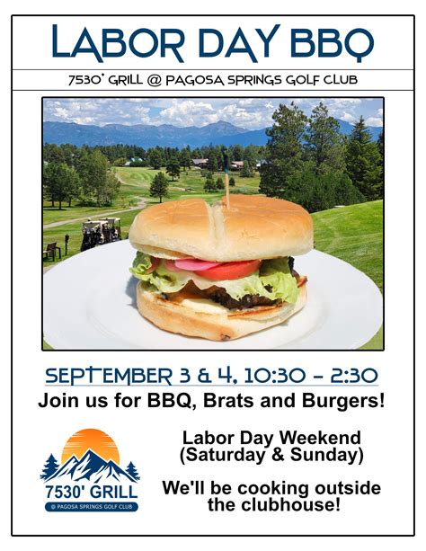 Labor Day BBQ - Pagosa Springs