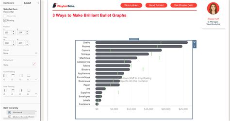 3 Ways to Make Brilliant Bullet Graphs in Tableau