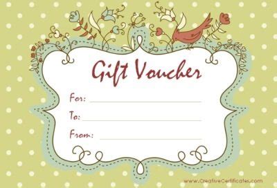 Gift Voucher Template