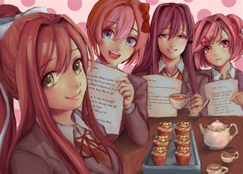 ArtStation - Doki Doki Literature Club Fan Art