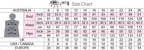 Women's Belt Size Chart Australia | semashow.com