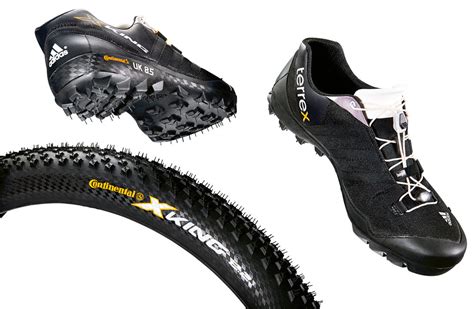 adidas Runs w/ New Stealth Rubber Terrex Trail Cross MTB Shoes ...