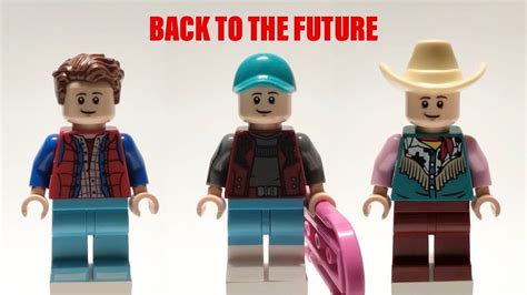 LEGO Back to the Future Marty McFly Custom Minifigures! - YouTube