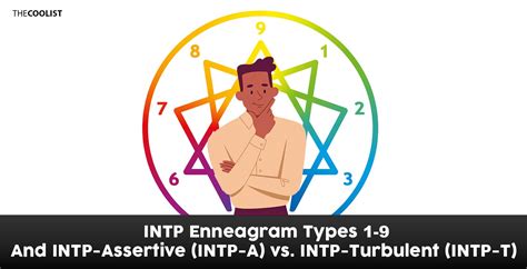 The 1-9 INTP Enneagram Types and INTP-A (Assertive) and INTP-T (Turbulent)