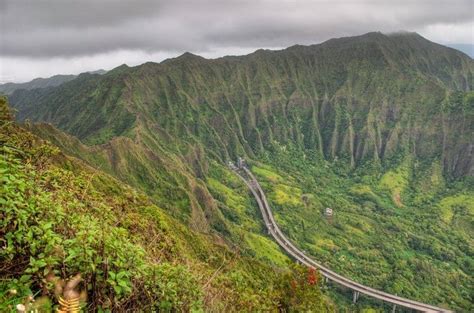 The H-3 Highway in Hawaii