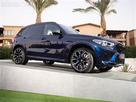 2020 BMW X5 M Competition featured in Tanzanite Blue II Metallic