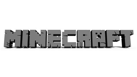 Minecraft Logo Black