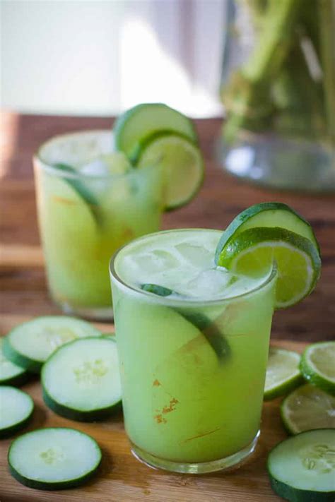 Cucumber Lime Tequila Cocktail | B. Britnell