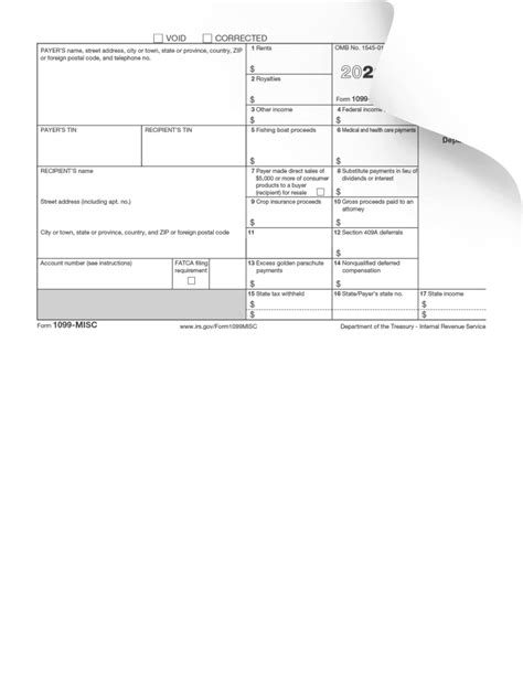 Fillable Form 1099 Misc 2023 - Fillable Form 2024