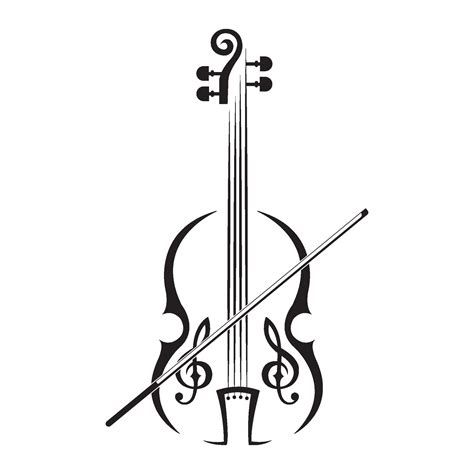 violin icon logo vector design template 37204594 Vector Art at Vecteezy