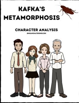 Character Analysis - Metamorphosis by MsAnimatedEnglish | TPT