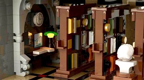 ‘The Library’ modular building reaches 10K on LEGO Ideas