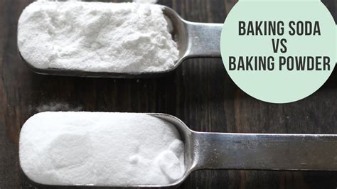 Difference Between Baking Powder and Baking Soda - Organic Shoppe