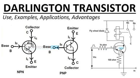 Darlington Transistor (Darlington Pair) | Transistors, Darlington ...